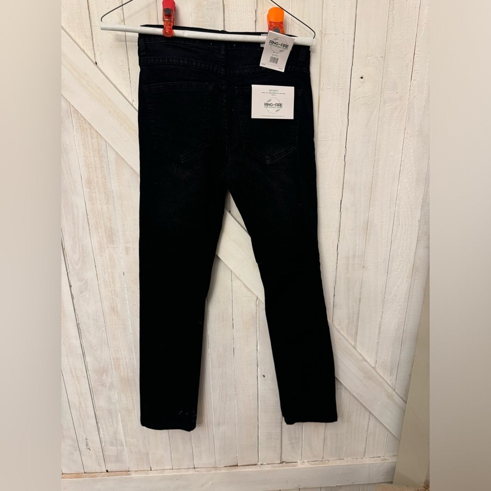 Ring of Fire Denim - Skinny Torn Jeans - Picture 2 of 3